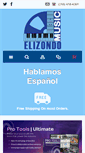 Mobile Screenshot of elizondomusicusa.com